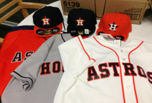 Astros Jersey:Hats (L)