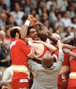 Ep. 423:  Remembering the '86 Finals run with Rockets' Historian Robert Falkoff and Forward Robert Reid (Throwback Thursday)